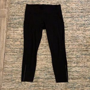 lululemon fast & free size 12 leggings